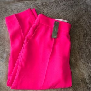 NWT JCrew neon pink pants